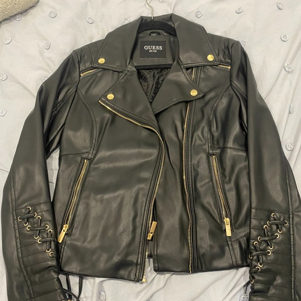 GUESS leather jacket